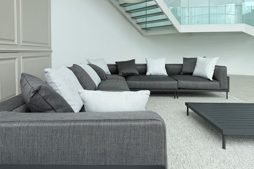 Divano da esterno Cleo Soft Alu grigio (Offerta Expo) Talenti - 4
