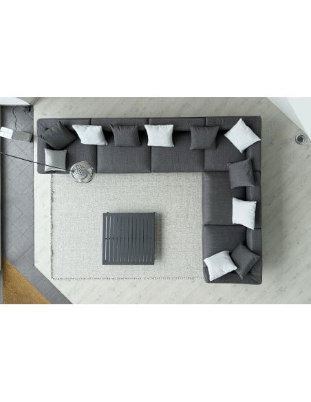 Cleo Soft Alu Outdoor Grey Sofa (Expo Offer) Talenti - 7