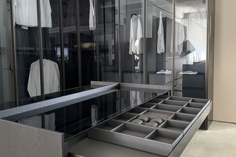 Perry Hinged Doors Wardrobe (Expo Offer) Novamobili - 5