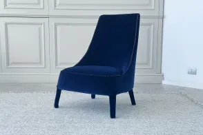 Fauteuil Bergère Febo bleu (Offre Expo) Maxalto - 6 2