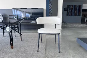 Caratos White Chair Maxalto - 7 2