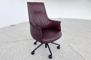 Poltrona Archibald Task Executive bordeaux (Offerta Expo) Poltrona Frau - 6 2