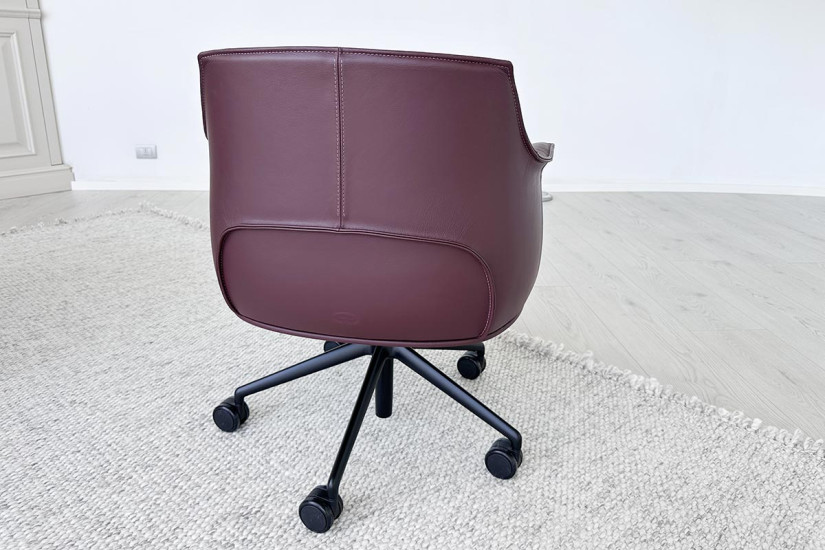 Poltrona Archibald Task Managerial bordeaux (Offerta Expo) Poltrona Frau - 2