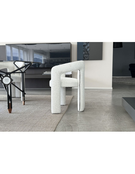 Dudet White Fabric Chair (Expo Offer) Cassina - 2