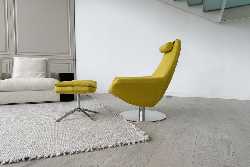 Fauteuil Metropolitan jaune (Offre Expo) B&B Italia - 4