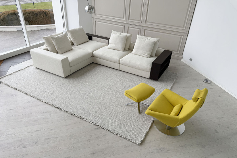 Poltrona Metropolitan gialla (Offerta Expo) B&B Italia - 6