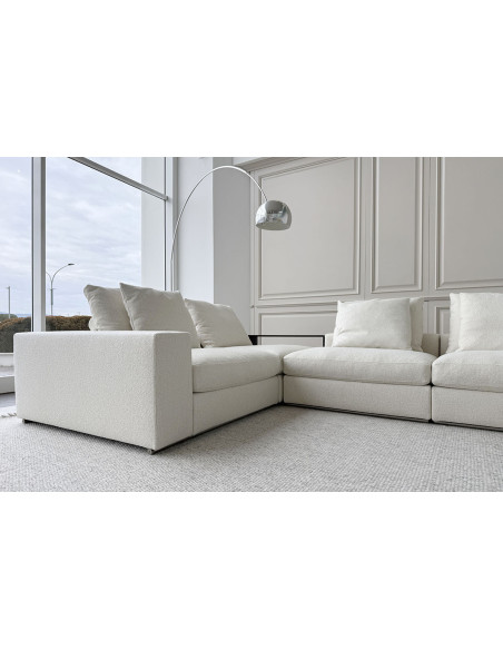 Divano Groundpiece bianco (Offerta Expo) Flexform - 4