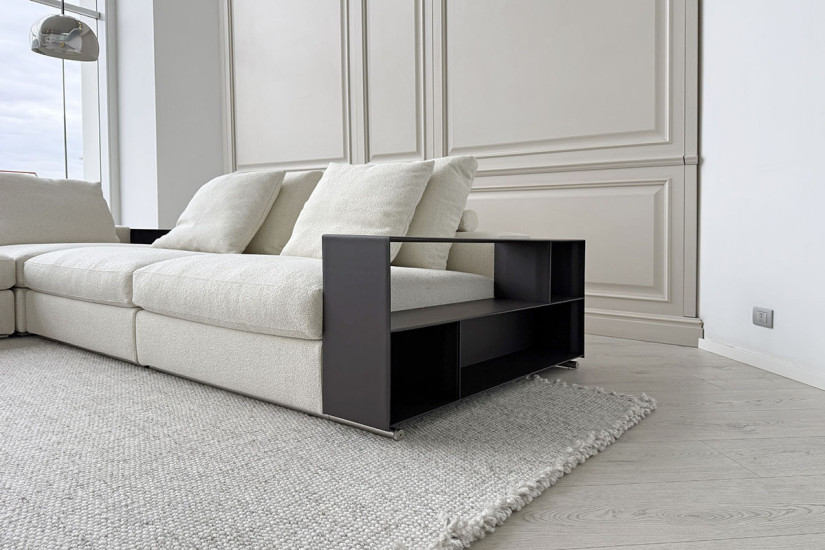 Divano Groundpiece bianco (Offerta Expo) Flexform - 5