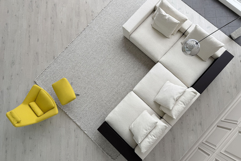 Divano Groundpiece bianco (Offerta Expo) Flexform - 6