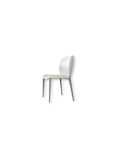 Nancy ML White Leather Chair (Expo Offer) Cattelan Italia - 8