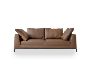 Divano Lucrezia Soft in pelle color noce (Offerta Expo) Maxalto - 7
