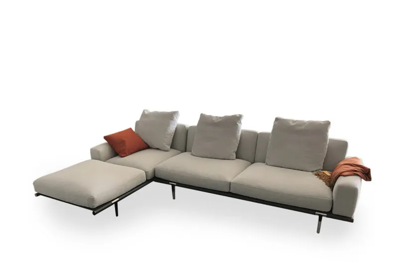 Let It Be Sofa with Chaise Longue (Expo Offer) Poltrona Frau - 5