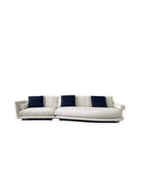 Noonu White Fabric Sofa B&B Italia - 5