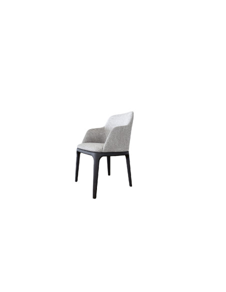 Poliform Grace Gray Fabric Chair (Expo Offer)