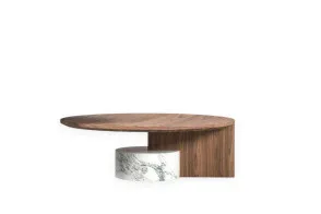 Table basse Sengu en noyer (Offre Expo) Cassina - 4