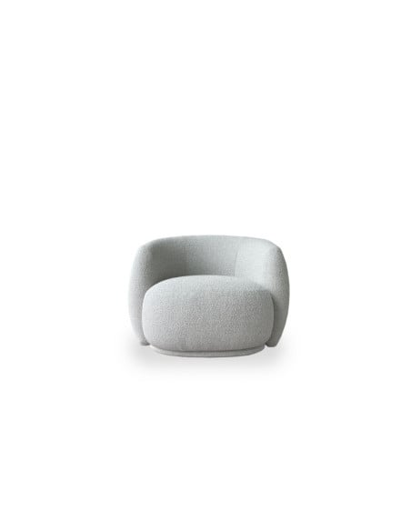 Fauteuil Pacific en tissu blanc sale (Offre Expo) Moroso - 5