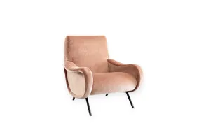 Poltrona Lady in tessuto rosa antico (Offerta Expo) - Cassina