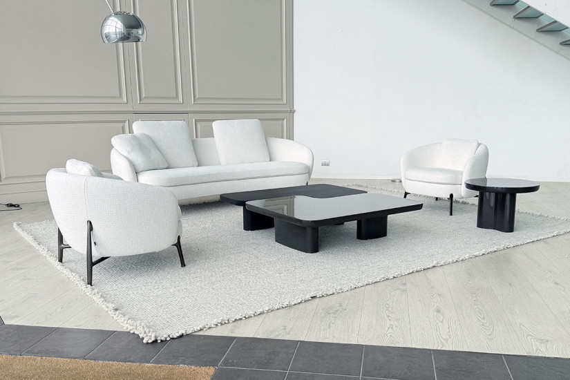 Divano Orbis bianco (Offerta Expo) Poliform - 2