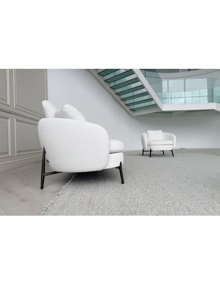 Divano Orbis bianco (Offerta Expo) Poliform - 3