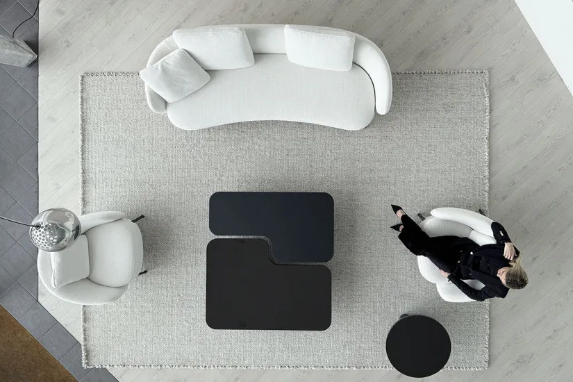 Orbis White Sofa (Expo Offer) Poliform - 7