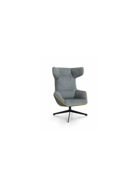 Fauteuil Take a Line for a Walk gris (Offre Expo) - Moroso