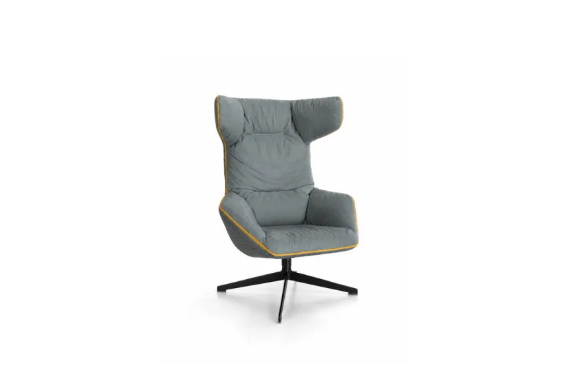 Moroso Take a Line for a Walk Grey Fabric Armchair (Expo Offer) | Online