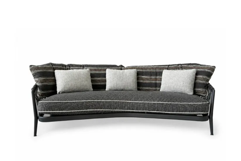 B&B Italia Outdoor Erica Outdoor Striped Sofa (Expo Offer)
