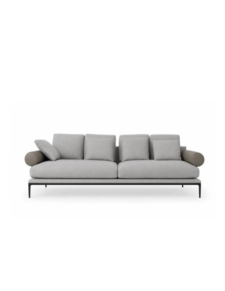 Atoll Light Grey Fabric Sofa B&B Italia - 5
