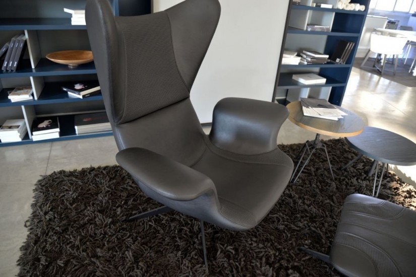 Poltrona e Pouf Longwave (Offerta expo)