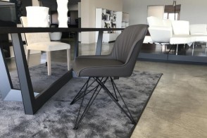 Flaminia Chair in dark gray colour (Expo Offer) Cattelan Italia - 5 2