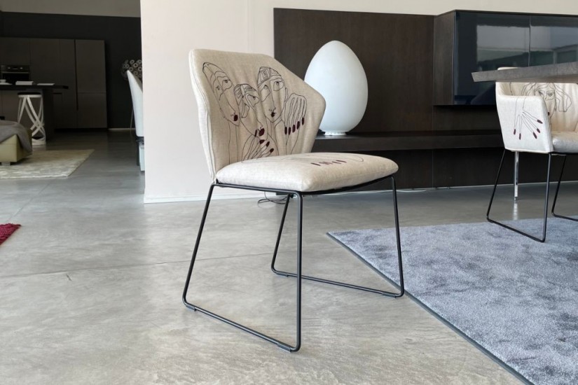 Chaise New York par Marras Sans Accoudoirs (Offre Expo)