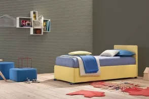 Lit rembourré au design complet avec matelas 2