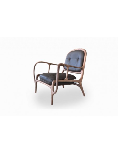 Fauteuil Twenty Two en cuir (Offre Expo)