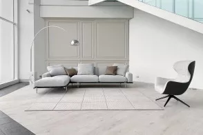 Let It Be Light Gray Fabric Sofa (Expo Offer) Poltrona Frau - 7 2