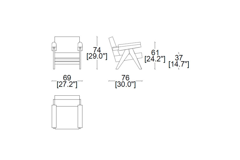 Poltrona Capitol Complex Armchair (Offerta Expo) Cassina - 7