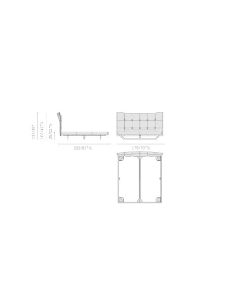 Letto Aurora Tre (Offerta Expo) Poltrona Frau - 10