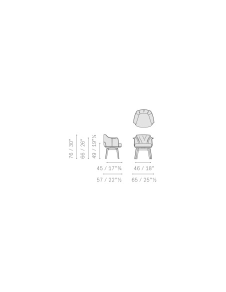 Archibald Swivel Armchair (Expo Offer)
