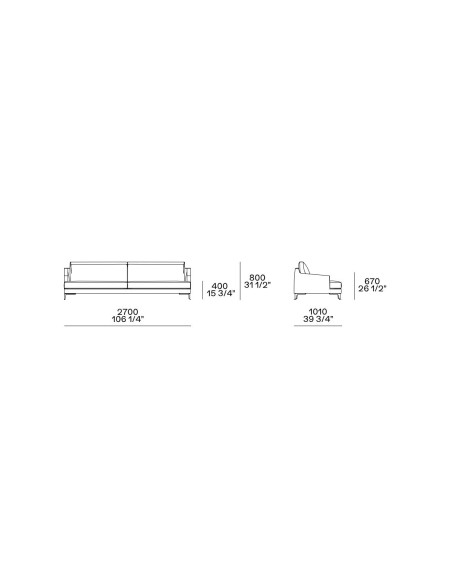 Divano Bellport (Offerta Expo) Poliform - 6