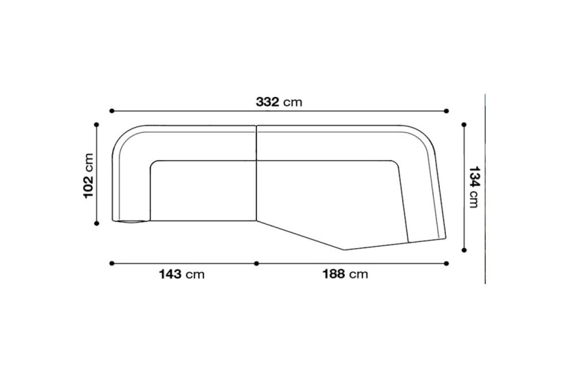 Naviglio Sofa (Expo Offer)