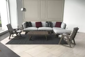 Divano per esterno Gio grigio chiaro (Offerta Expo) B&B Italia Outdoor - 7 2