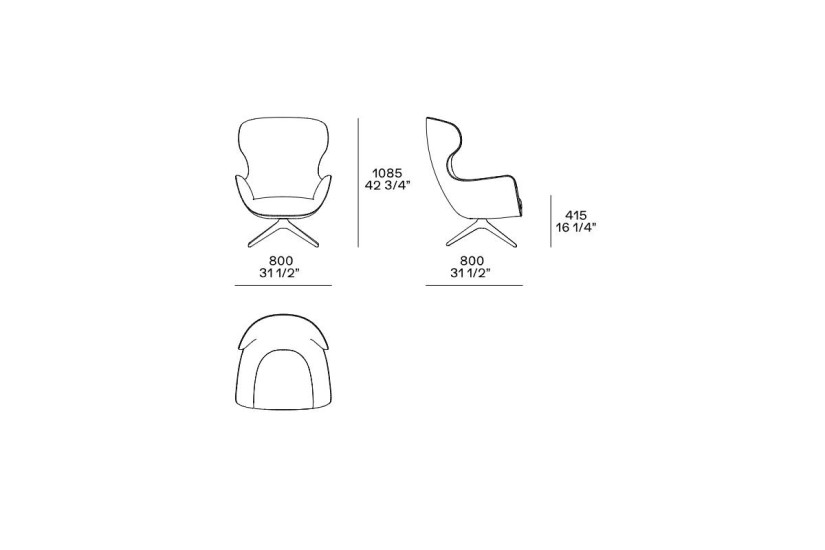 Fauteuil Mad Joker (Offre Expo) Poliform - 6