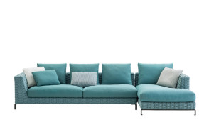 Divano per esterno Ray Outdoor Fabric B&B Italia Outdoor - 1