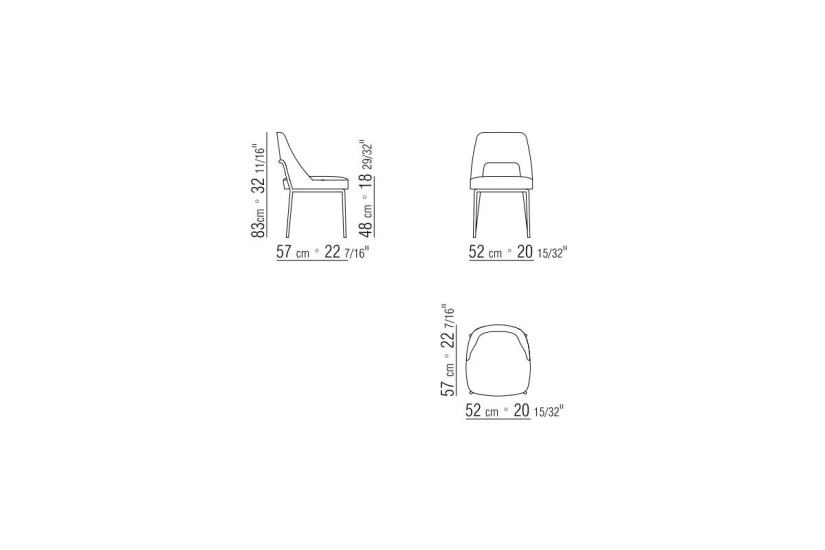 Chaise Joyce (Offre Expo) Flexform - 6