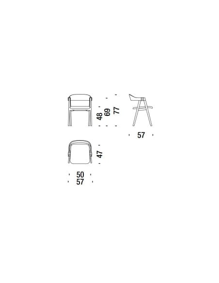 Sedia Mathilda (Offerta Expo) Moroso - 7