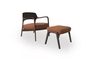 Louis Armchair and Loretta Pouf (Expo Offer)