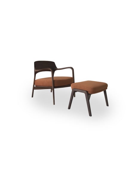 Fauteuil Louis et Pouf Loretta (Offre Expo) Porada - 5
