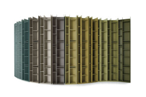 Bibliothèque Random 2C-3C MDF Italia - 1