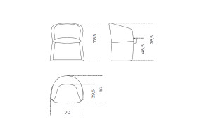 Poltroncina Janette Gallotti & Radice - 1 2