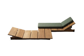 Lettino Outdoor Eolie Roda - 1