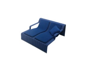 Lit de jardin Frame Paola Lenti - 1 2